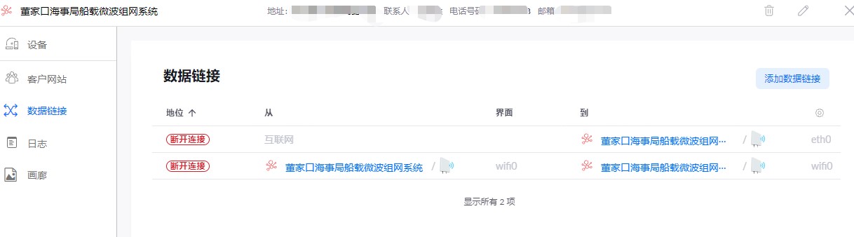 動(dòng)中通系統(tǒng)-設(shè)備鏈路關(guān)系和連接狀態(tài)圖